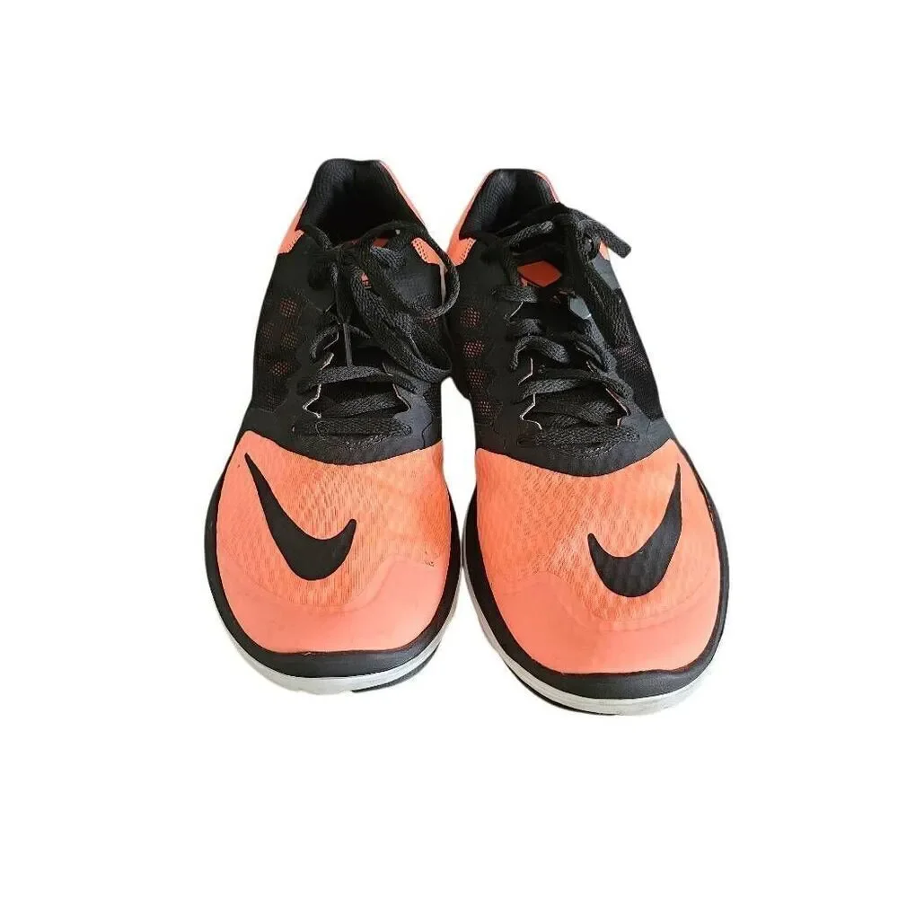 Nike womens Sz 8.5 coral and black fs lite Run Running shoes - Picture 1 of 6